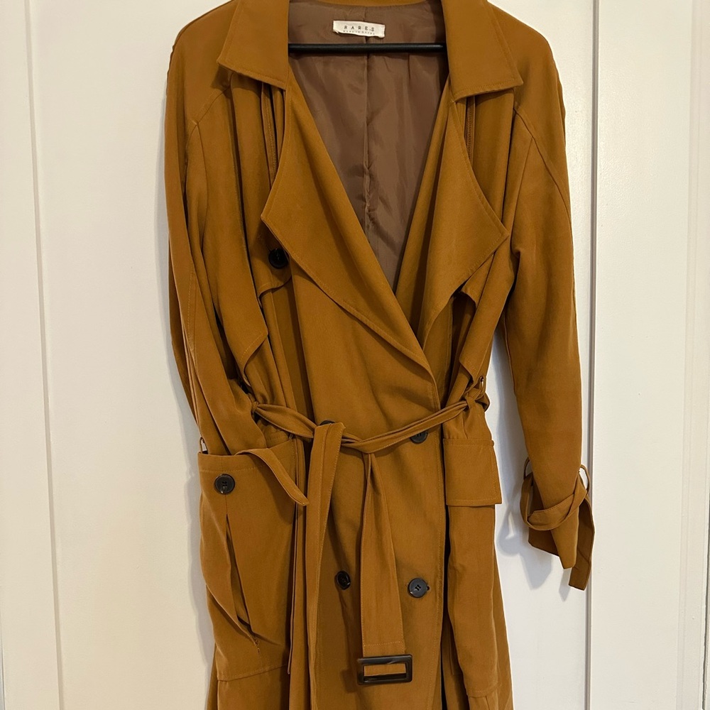 Chic Brown Trench Coat